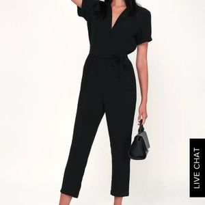 LuLus Black Jumpsuit